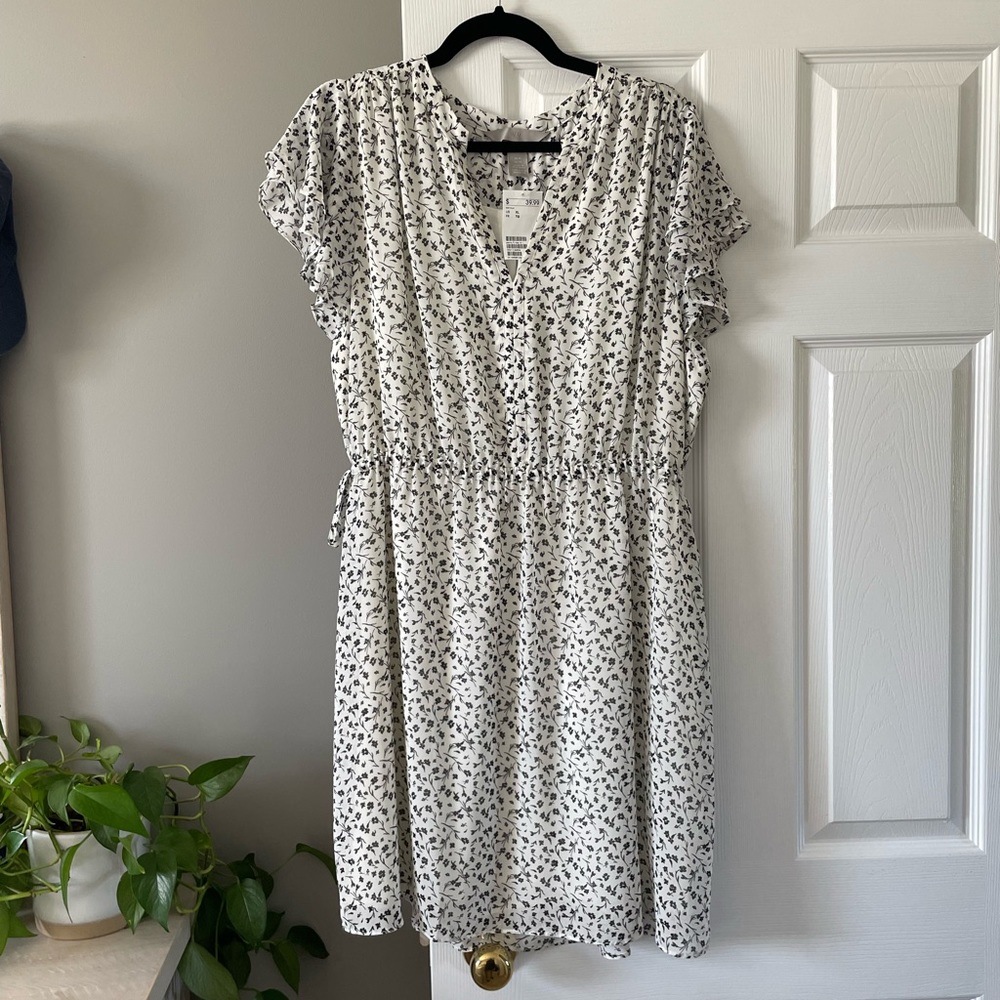 H&M Floral Print Dress